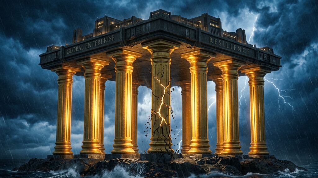 Why Diversification Is the Smartest Business Strategy in an Uncertain World golden pillars holding 202604142217