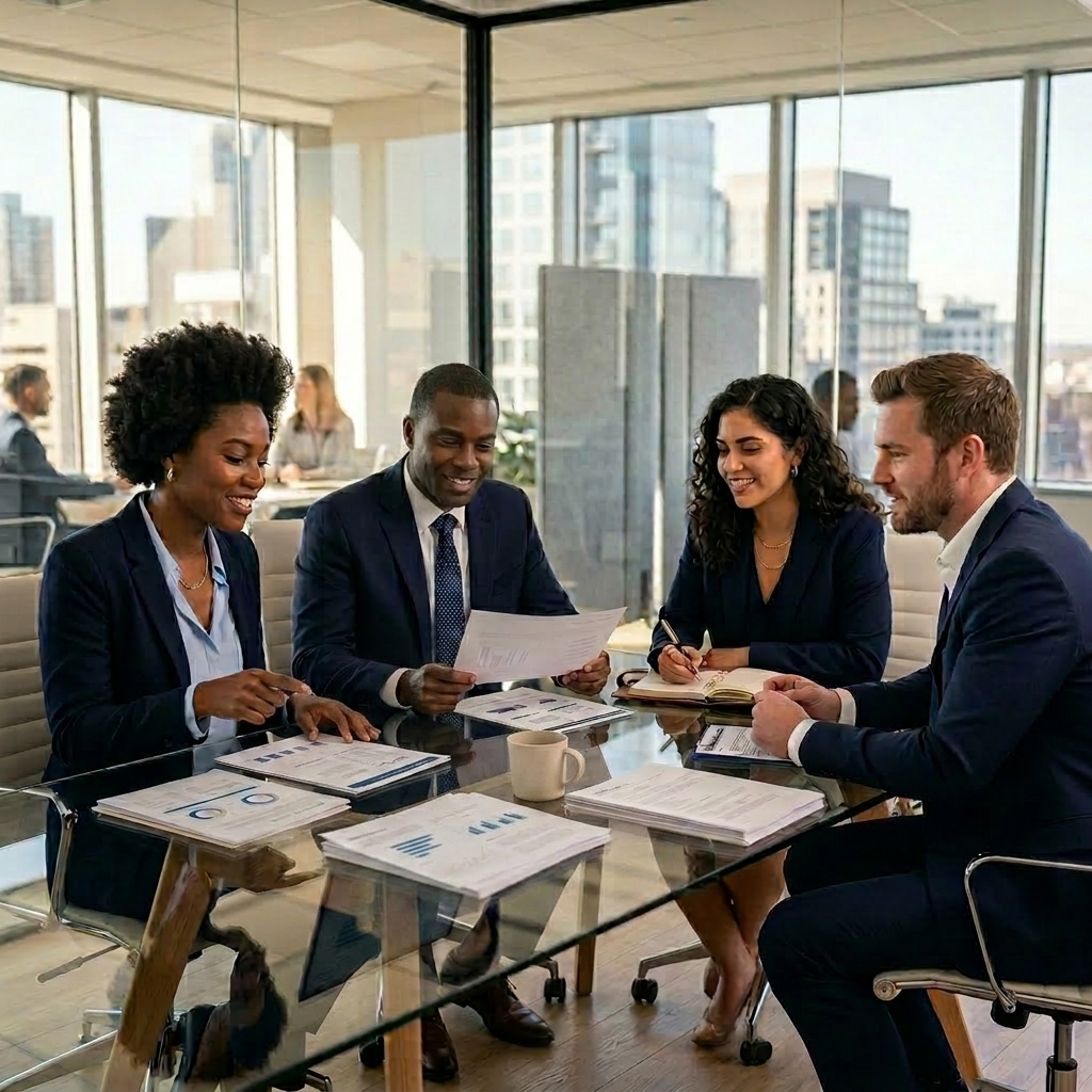 jozill global team reviewing